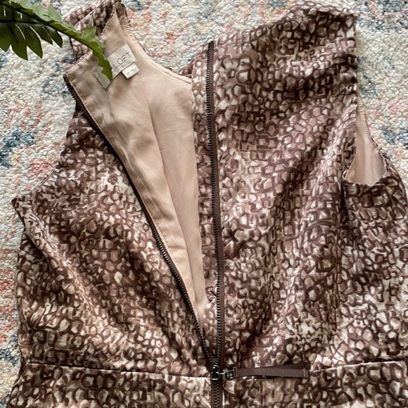 LOFT Printed Career Dress - Picture 4 of 6
